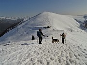 A CA' SAN MARCO (1830 m) dal Ristorante Genzianella (1300 m) pestando neve il 24 febbraio 2021 - FOTOGALLERY"